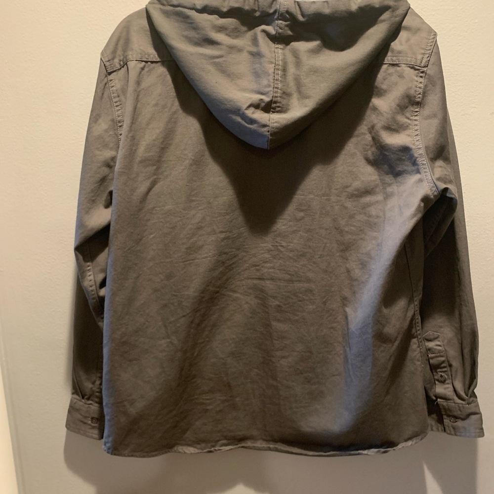 Molokai Surf Co Gray Shirt Jacket - Picture 4 of 5